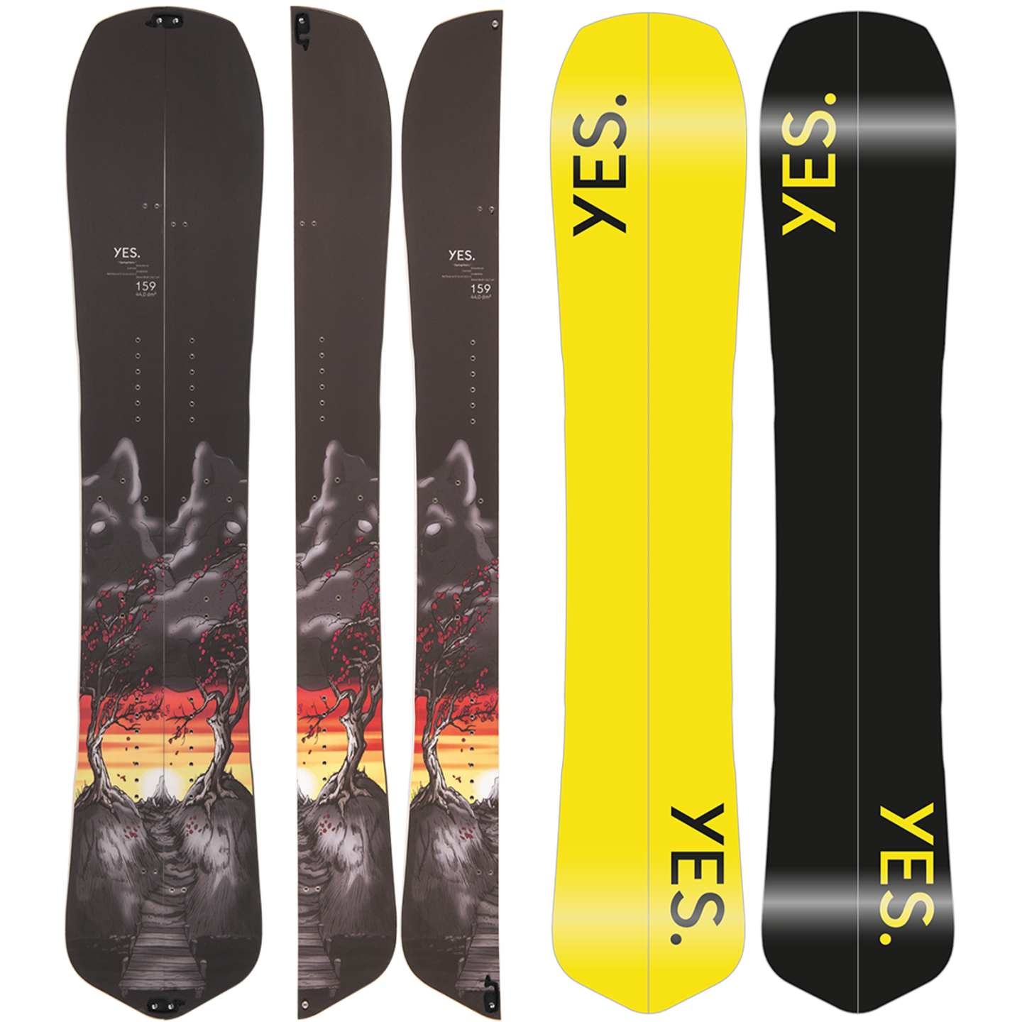 Optisplitstic Splitboard 2023 | YES. Snowboards