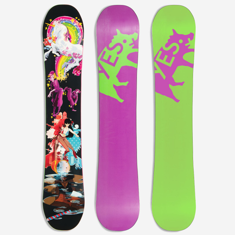 YES. Basic Snowboard in Multicolor