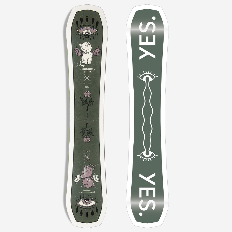 YES. Rival Snowboard in Green